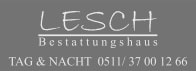 Logo von LESCH Bestattungshaus mit Link zu lesch-bestattungen.de